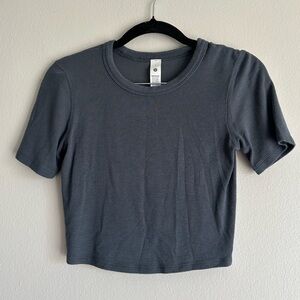Lululemon Hold Tight Cropped T-Shirt